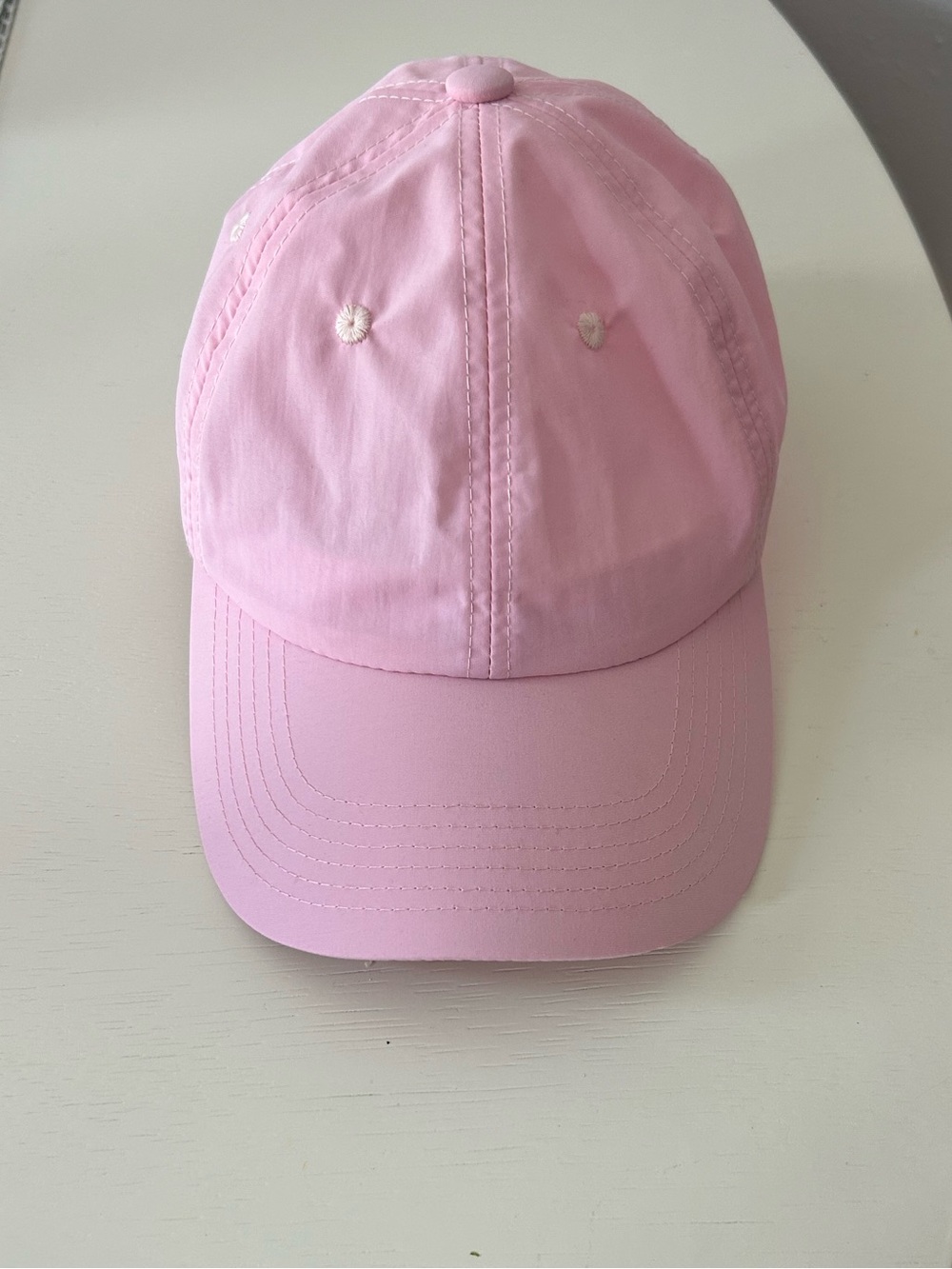 NWOT Light Pink Classic Baseball Cap HEY GIRL RUN